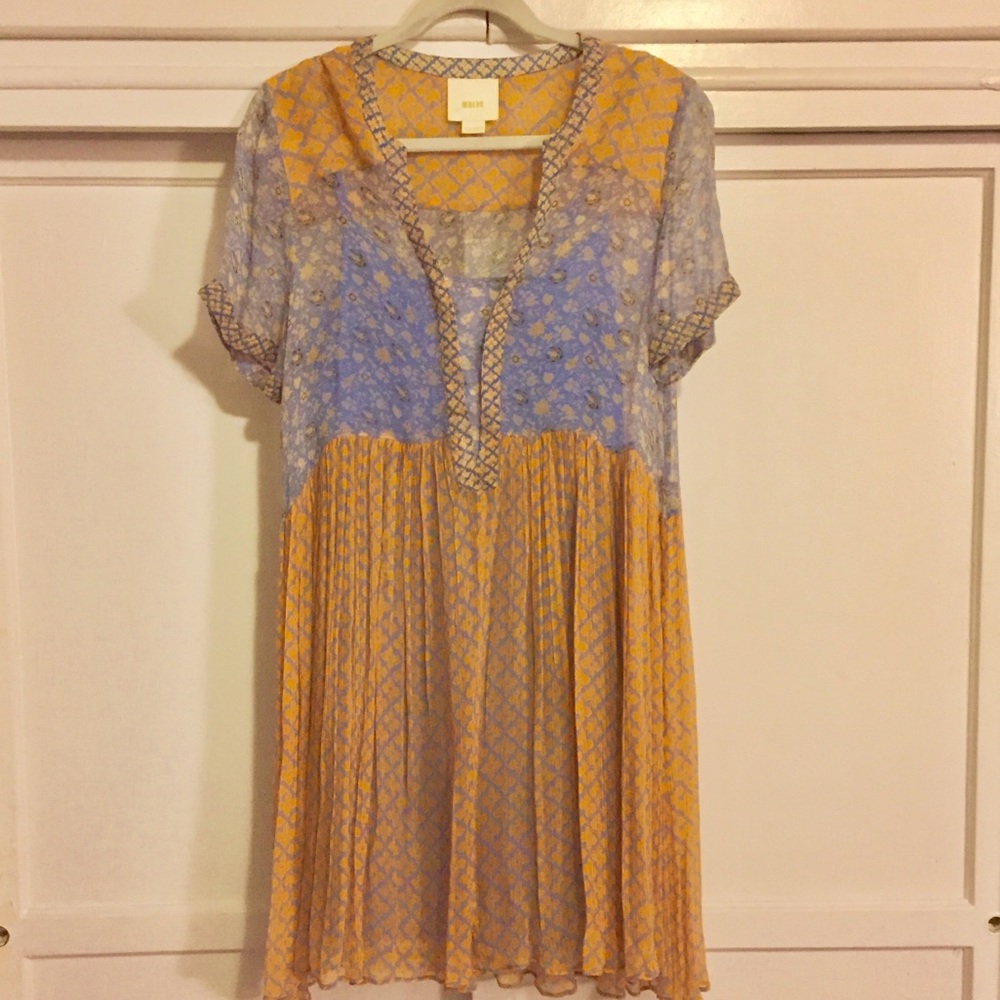 Maeve Floral Layered Slip Dress